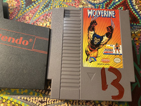 Wolverine Nintendo NES Game Cartridge LJN Marvel X-Men Vintage Loose Cart