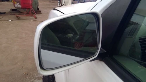 Driver Side View Mirror Power Black Textured Fits 05-21 FRONTIER 6762605