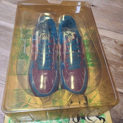 Men 9.0US A Bathing Ape Rare Shoes Vhtf Marvel Collaboration Bapestar Limited Ed