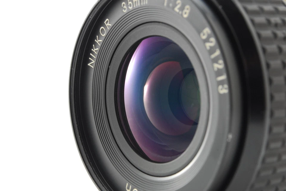 [CASI COMO NUEVO] Lente gran angular MF Nikon Ai-s Ais Nikkor 35 mm f/2,8 de JAPÓN Foto 4 de 4