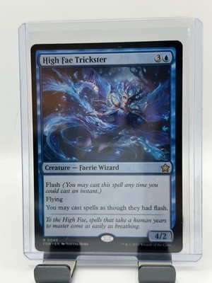 MTG, High Fae Trickster NM 40 Foundations Regular
