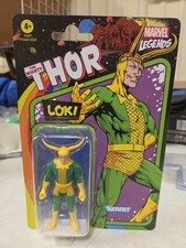 Marvel Legends Series The Mighty Thor Loki 3.75 Kenner Retro Style Figure 2021