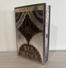 SIGNED Page & Wick: Web Of Silence, Little Stranger/Little Liar By Leigh Rivers
