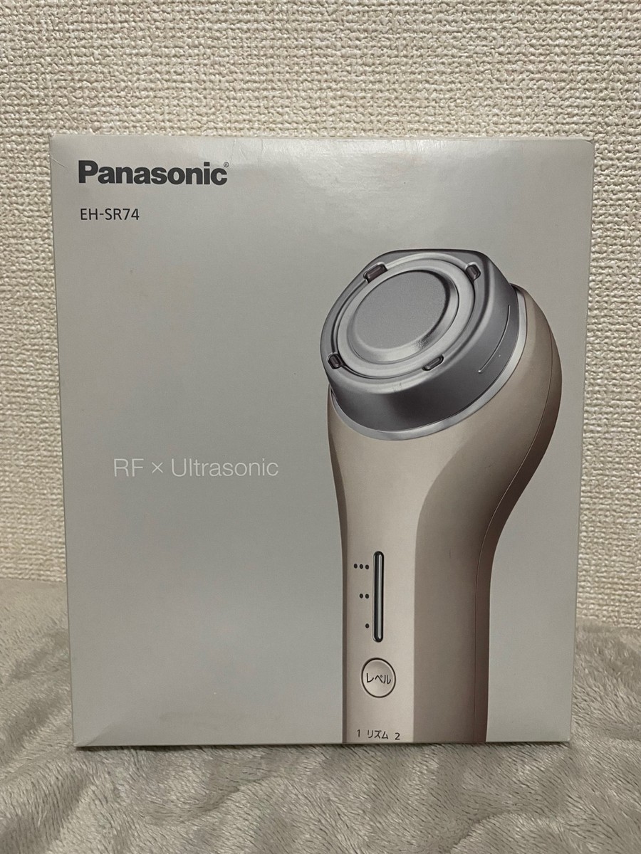 Panasonic RF Ultrasonic Facial Equipment Gold Cordless EH-SR74-N