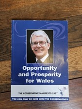 Conservative Manifesto 1997 - Signed By PM John Major