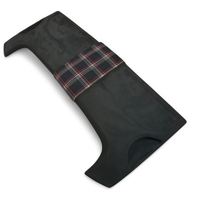 Volkswagen Caddy Mk3/4 - Suede / GTI Red Tartan Parcel Shelf Cover