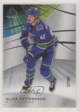 2019-20 Upper Deck SP Game Used 37/40 Elias Pettersson #83 3vx