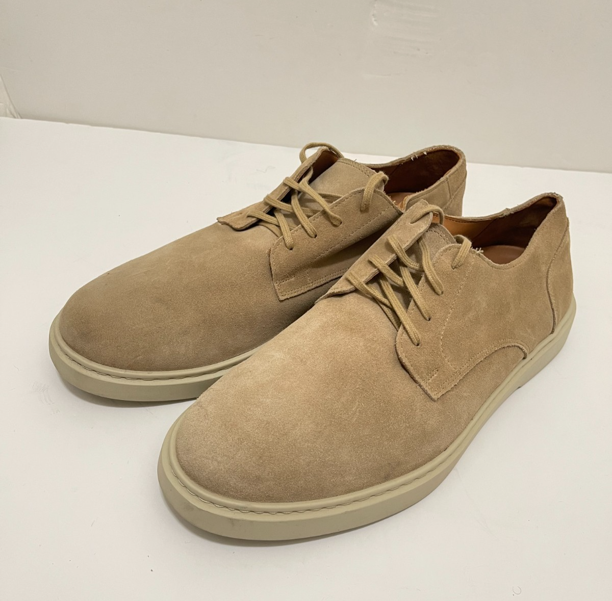 SAOLA Sneakers Allen Edmonds HENDERSON uomo derby 11 D grigio osso scamosciate stringate buone