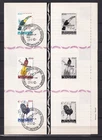 [AG7498] Belgium N°1216/1221 Birds Mailfolder COB FDC € 12,00 SUPERB
