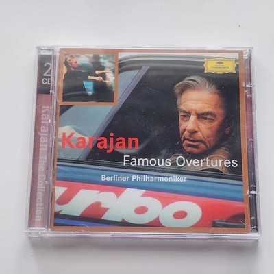 Karajan - Famous Overtures 2-CD Set Berliner Philharmoniker Deutsche Grammophon