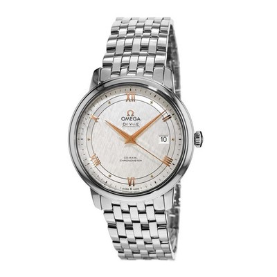 New Omega De Ville Prestige Co-Axial 39.5mm Men's Watch 424.10.40.20.02.004