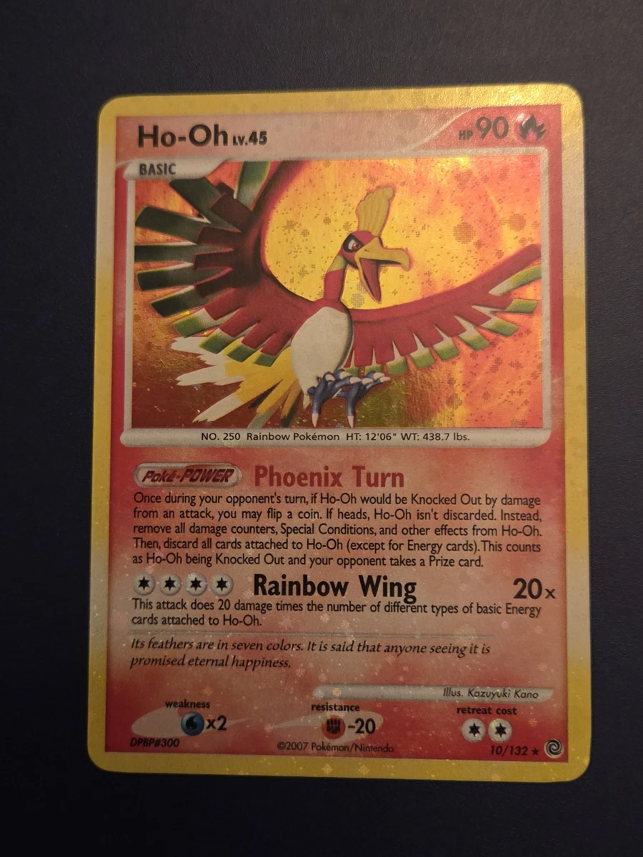 25+ Pok√©mon Ho-Oh √© TCG Holo Rare Individual Collectible Card