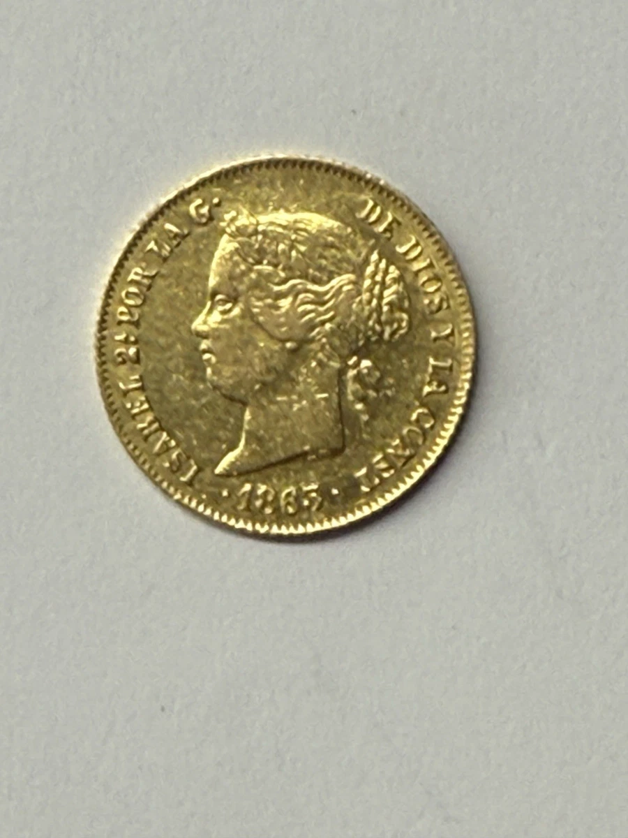 Uncertified Gold Spanish Philippines Coins (Pre - 1898) for sale
