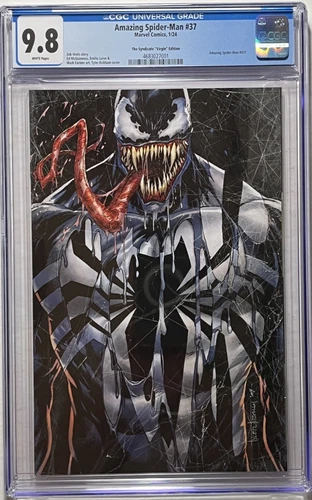AMAZING SPIDER-MAN #37 CGC 9.8 NM/MINT🔥Kirkham Virgin Cover 🔥Marvel Comics