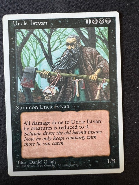 Uncle Istvan - Fourth Edition - MTG