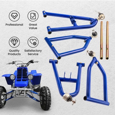 4X Adjustable A Arm Kit Control Arms For Yamaha Banshee 350 Front +2'' +1''