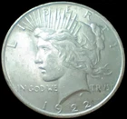 1922 PEACE DOLLAR UNCIRCULATED a gorgeous coin!