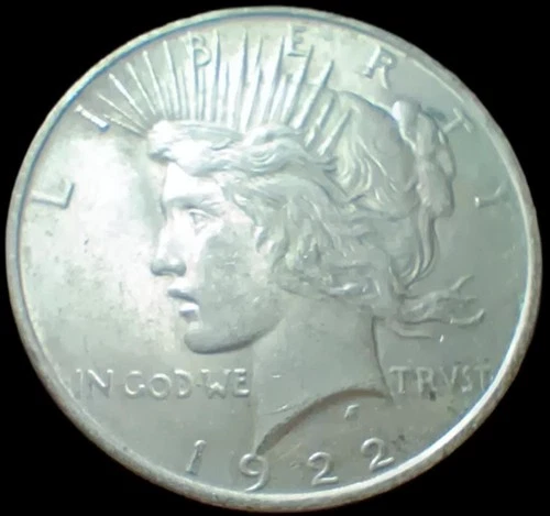 1922 PEACE DOLLAR UNCIRCULATED a gorgeous coin!