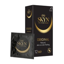 Lifestyles Skyn Polyisoprene Condoms, 12 Count Pack of 12 1 