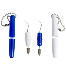 Bonmall Travel Dental Picks, Portable Teeth Stain Remover, 2 Piece Set