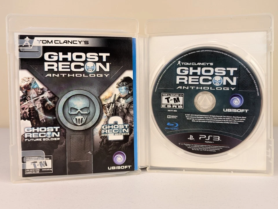 Tom Clancy’s Ghost Recon: Anthology (PlayStation 3, PS3)➡️CIB - Tested - Nice📀 - Image 3 of 4