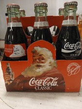 Coca-Cola Classic Christmas Santa Commemorative 6-pack, 8 oz bottles
