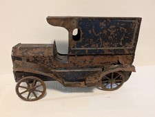 Antique Dayton Schieble Hill Climber Delivery Van Original - Furniture Co.