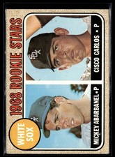 1968 Topps Mickey Abarbanel/Cisco Carlos EX Set Break #287