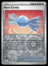 Rare Candy 089/091 Paldean Fates (PAF) Trainer Holo TCG Pokemon