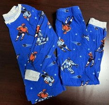 Sz 4/5 PEKKLE Cotton Pyjama 2pc Set PJs Pyjamas Hockey NHL Sports Boys