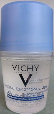 Vichy 48H Mineral Deodorant Roll-On 50ml 1.7oz Exp 10/2027