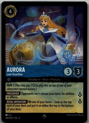 Aurora - Lore Guardian Super Rare Ursula's Return 140/204 LP