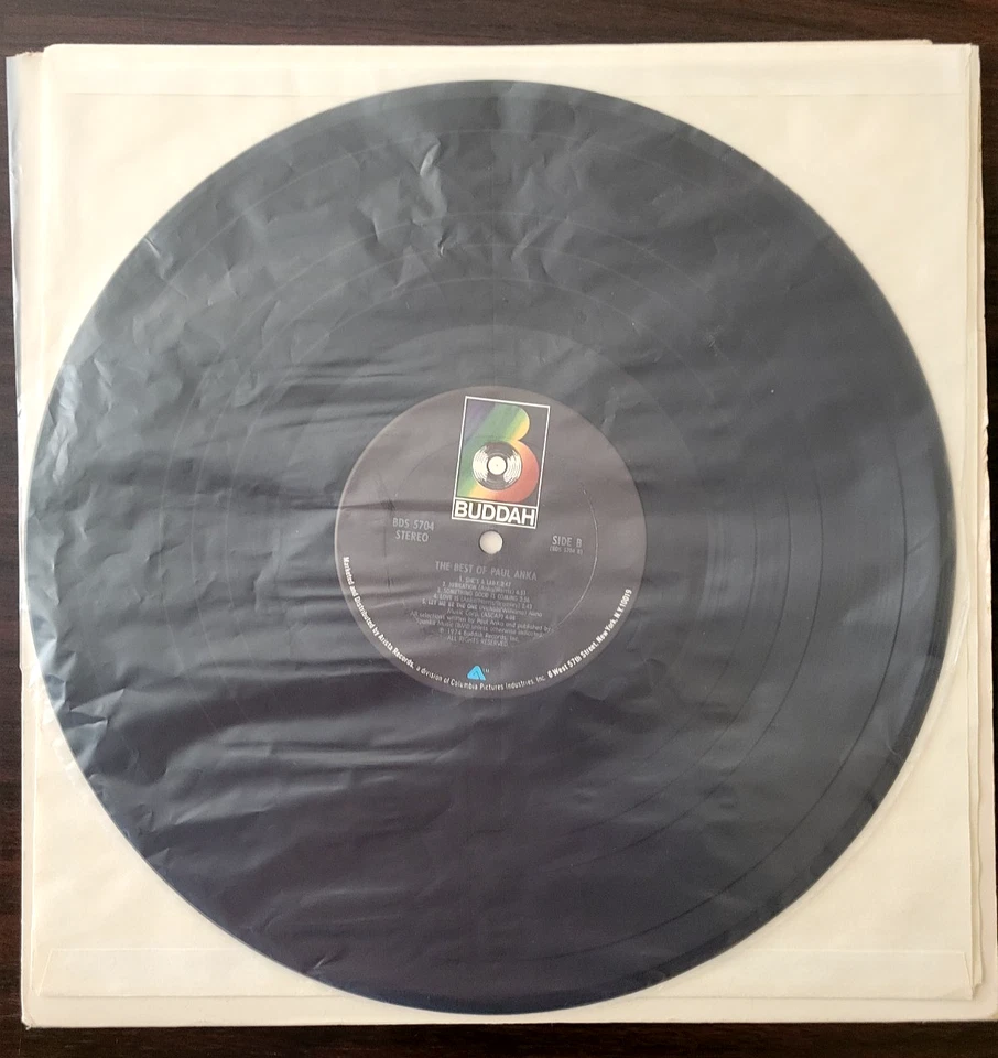 Paul Anka - The Best Of - Pop Soft-rock R&R Jazz Doo-wop VG+ Vinyl LP - Image 4 of 4