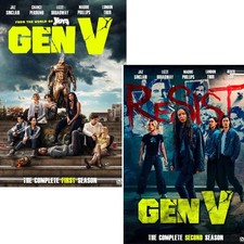 Gen V Season 1 Season 2 SEPARATED NEW DVD All Region Free