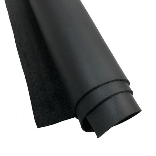 1.8-2mm Thick Black Crazy Horse Leather Tooling Square Cowhide Pre-cut Pieces - Picture 4 of 77