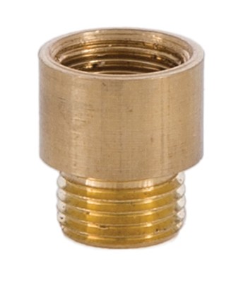 B&P Lamp 9/16 Inch Brass Straight Nozzle 1/8 Thread