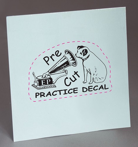 PRE CUT ERICSSON SKELETON WATER SLIDE DECAL TELEPHONE RESTORATION - Picture 2 of 8