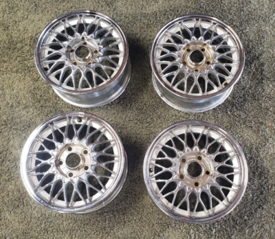 NISSAN WHEELS 15x6.5 BBS GERMANY SET OF 4 NO CENTER CAPS | eBay