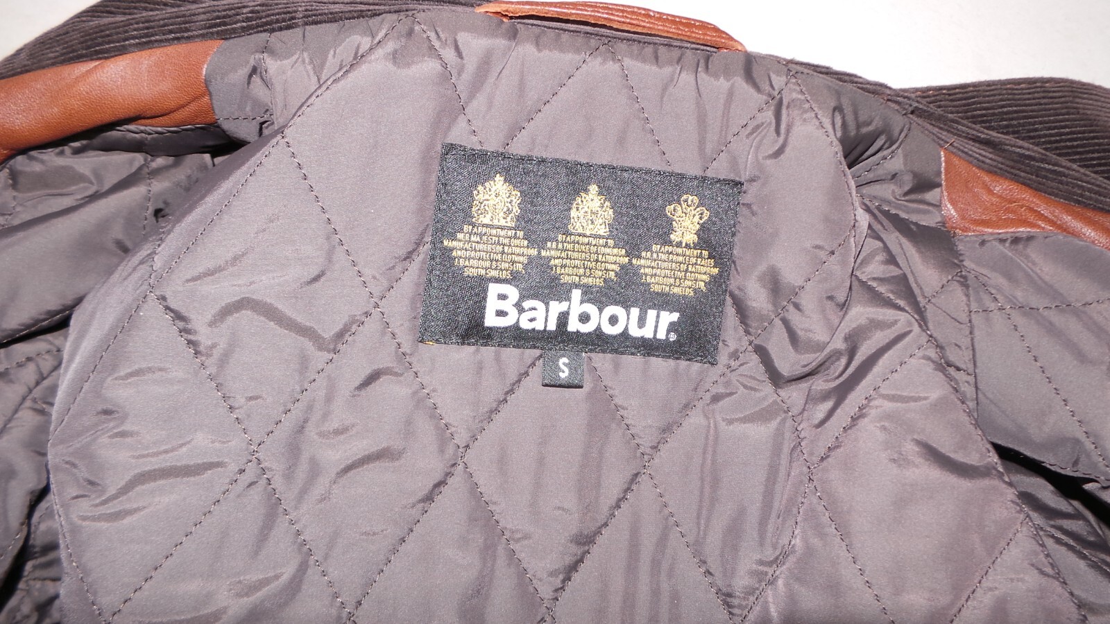 Barbour REAL SOFT LEATHER UTILITY JACKET COAT SIZE CHEST 40 eBay