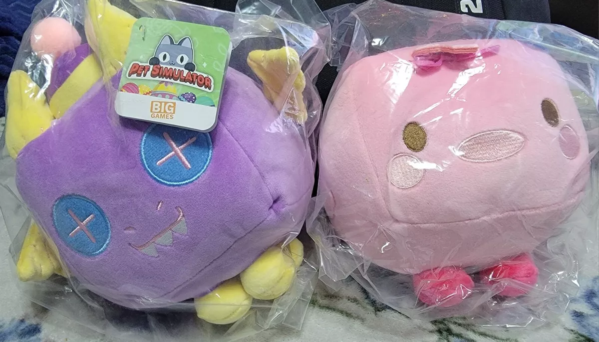 PET SIMULATOR X Easter 23 Bundle / Chick / Sock Dragon Plush + DLC Code  Roblox