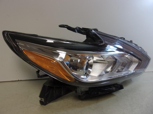 Fits 2016 2017 2018 Nissan Altima Sedan Passenger RH Halogen Headlight - CAPA - Picture 2 of 9