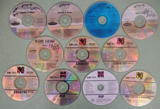 Karaoke CDG Discs NuTech Lot of 11