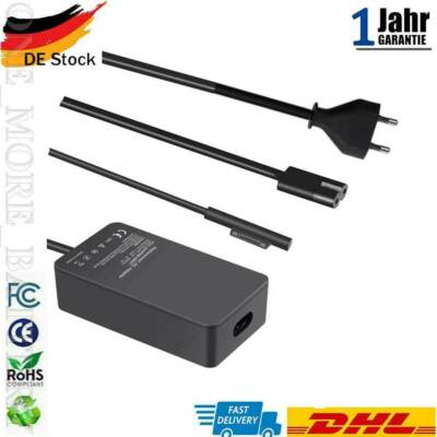 44W Ladegerät für Microsoft Surface Pro 3 4 5 6 7 1625 1724 1796 1800 MS19