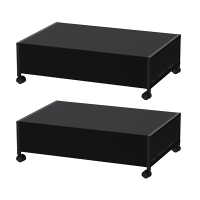 Bedroom Under Bed Storage Bag with Wheels Shoes Clothes Toys Books Organizer