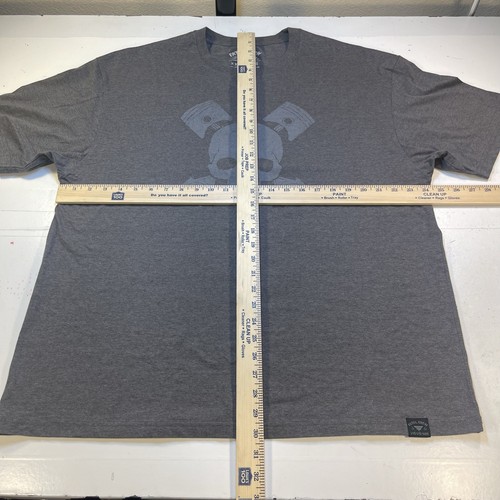 NEW FATAL CREW MOTORSPORTS MOTOCROSS MX RACING PISTON SKULL T SHIRT Mens XXL - Picture 4 of 4