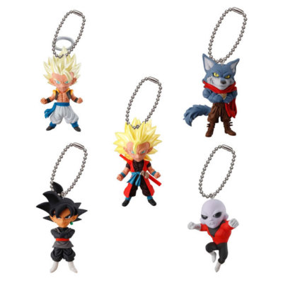 Dragon Ball UDM Burst 26 Keychain Swing Mascot Goku Black Gogeta Jiren Bergamo