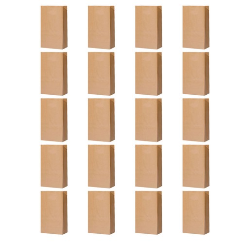 20 Pcs Ölfeste Und Wasserdichte Papiertüte Snacks Packtaschen Packsäcke - Bild 8 von 12