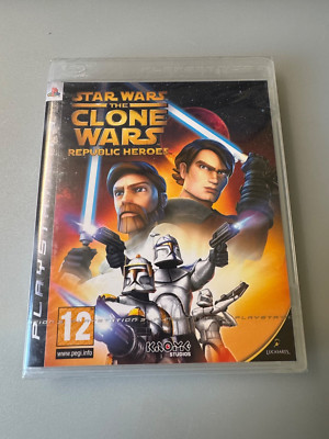Star Wars: The Clone Wars Republic Heroes PS3 PAL FACTORY SEALED IMMAC BLES00692