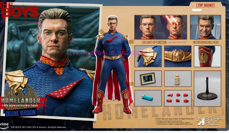 Perfect Star AceToys Sa0106 1/6 The Boys Homelander Deluxe