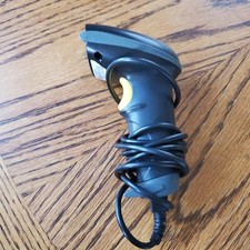 Wonenice USB Laser Barcode Scanner Wired Handheld Bar Code Scanner Reader Black